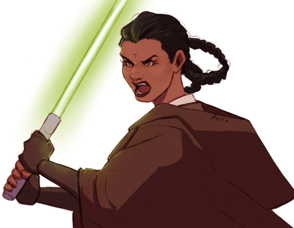 Barris and Depa doodles for tonight🥰