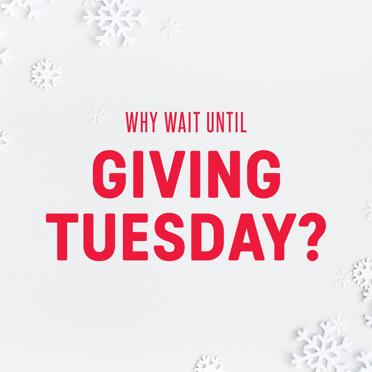 Don’t feel like participating in Black Friday?

Give back to your community instead by supporting BBBS mentoring programs! Why wait until #GivingTuesday? #MentoringMatters every day, and together, we can make a difference! 💫

peel.bigbrothersbigsisters.ca/donate/

#BiggerTogether