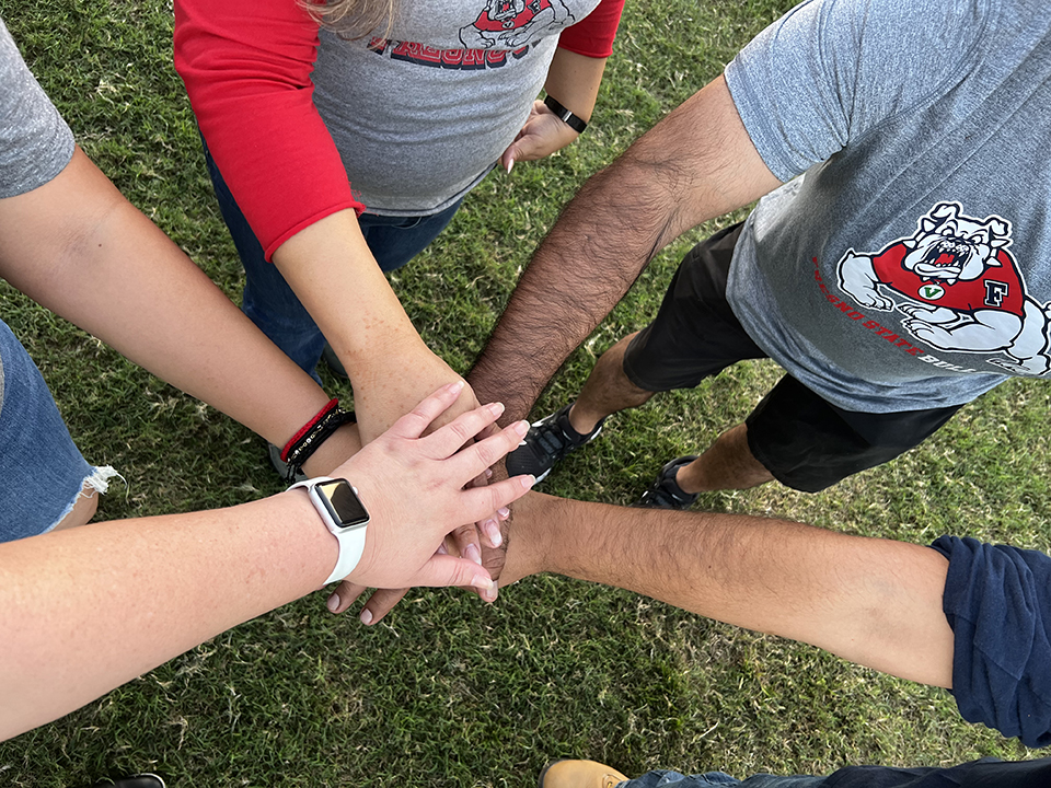 KitchellCos's tweet photo. #Kitchell employee-owners know how to work hard AND play hard! Our Central Valley team went out to tailgate and support the home team as Fresno State faced off against San Jose State last month. Go Dogs! #kitchellcem #kitchellconstructionmanagement #kitchellculture https://t.co/WoHwpmWPV3