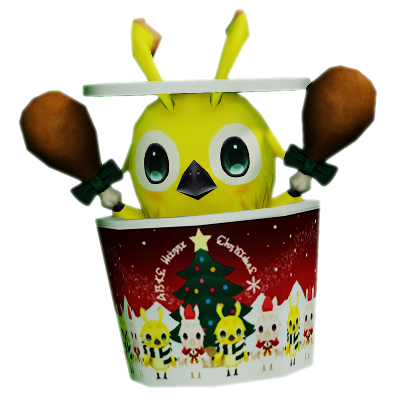 It's the most morally ambiguous time of the year~ 🎄🍗🐤