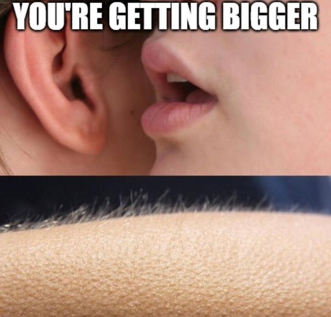 Mmrff yess tell me how huge I&rsquo;m getting and how much bigger I&rsquo;m gonna get! https://t.co/fzTIVZEP3j