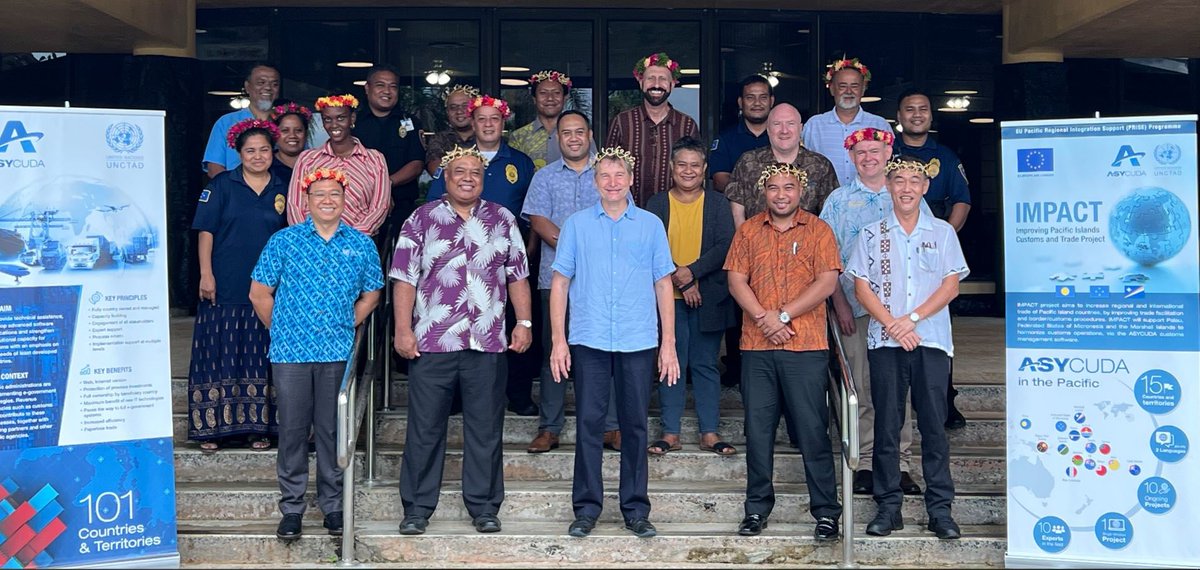 AsycudaPacific's tweet image. The launch of @EUPasifika funded #ASYCUDA in #FSM started off with an awareness session among key stakeholders, on the need for simplified and harmonized customs procedures to facilitate trade.

Read more:  gov.fm/index.php/comp…

#PRISE #PacificTrade @FSMPIO @UNinMicronesia