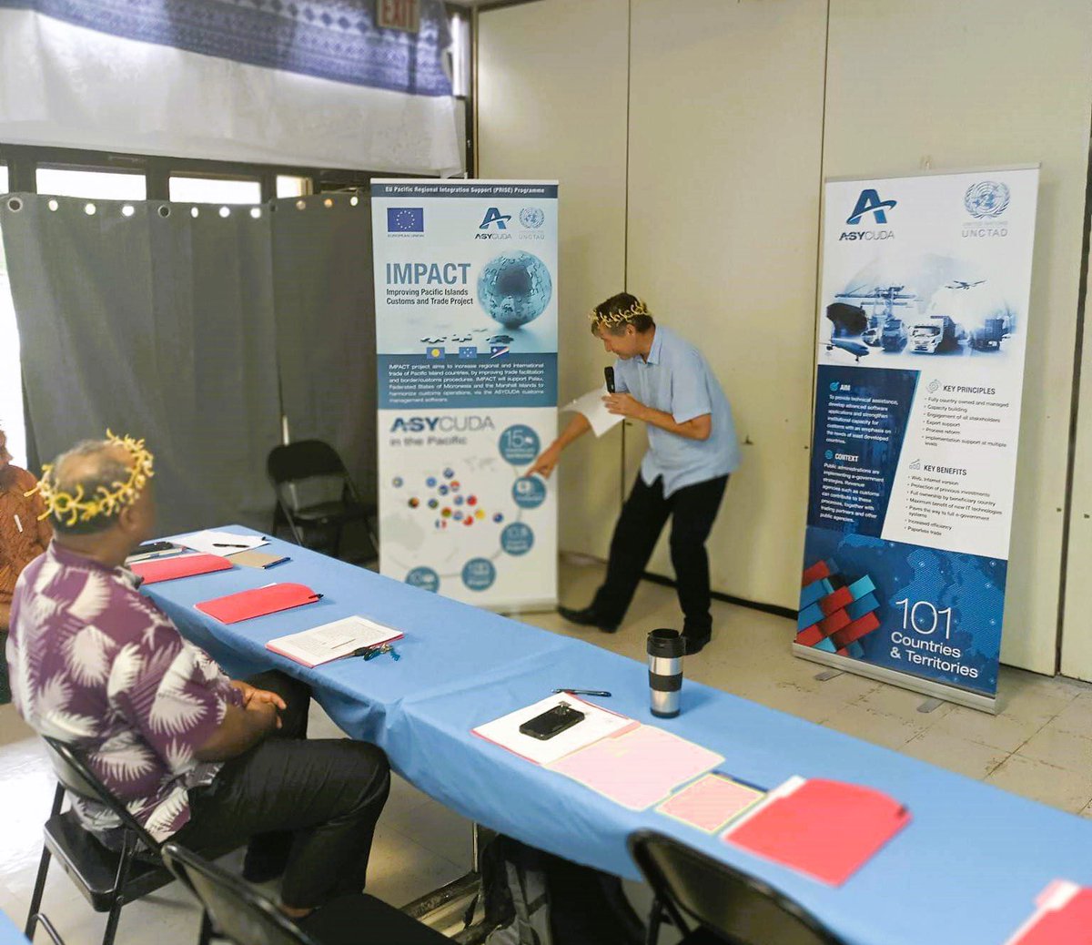 AsycudaPacific's tweet image. The launch of @EUPasifika funded #ASYCUDA in #FSM started off with an awareness session among key stakeholders, on the need for simplified and harmonized customs procedures to facilitate trade.

Read more:  gov.fm/index.php/comp…

#PRISE #PacificTrade @FSMPIO @UNinMicronesia