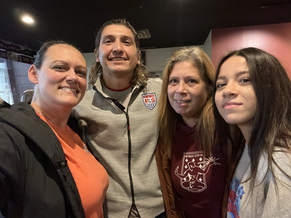 d_rice513's tweet photo. While patiently waiting for Spring until the gang gets back together it’s always great to see a familiar face! @DetroitCityFC @CityClubhouse @TMM37 @EricPerilla1 https://t.co/7BxxBh33iO