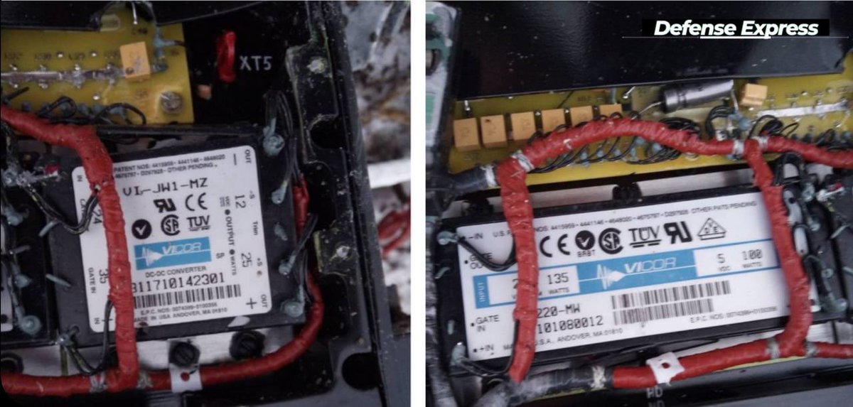 Maks_NAFO_FELLA's tweet photo. American parts were found in the Russian high-precision X-101 missiles that were used to fire at Ukrainian cities

The American-made electronic module is manufactured by the American company Vicor and can be purchased on AliExpress.  Russia can produce ~180 such missiles per year https://t.co/jLSiVl3py4
