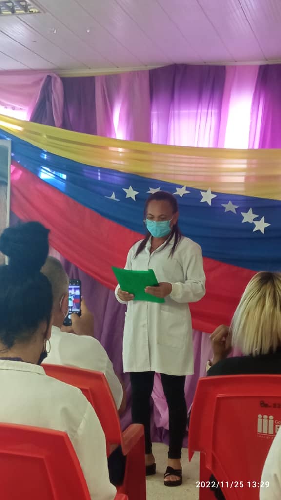 En la tarde de este 25 de noviembre, se realizó en CDI Los Olivos acto de homenaje al líder histórico de la Revolución cubana #Fidel #Cuba #CubaPorLaVida #CubaCooperaven #CubaPorLaSalud #CubaPorLaPaz #Cubacooperabol2