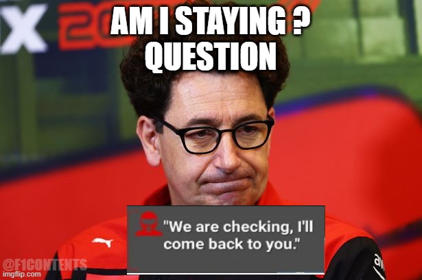 F1Contents's tweet photo. Question ? #F1 #Binotto #Ferrari https://t.co/5T1xwHDS6q