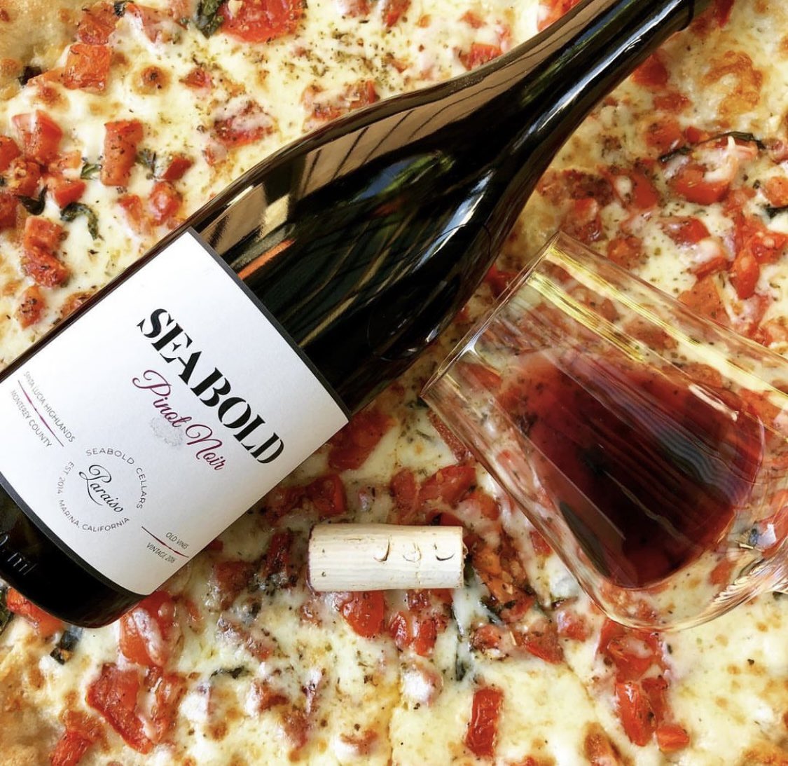 Dave Razzari (@_drazzari) on Twitter photo #BlackFriday with #PizzaFriday and this <a href="/SeaboldCellars/">Seabold Cellars</a> pinot noir from <a href="/SLHWine/">Santa Lucia Highlands Wine Artisans</a>. This shows a nose of mashed cherry, wet gravel and fresh picked roses with a palette of tart cranberry, graphite and rosemary. Enjoy. <a href="/jflorez/">Joe Florez</a> <a href="/boozychef/">boozychef</a> <a href="/rr_pirate/">Thomas Hughes</a> @LadyCarolineLin <a href="/AskRobY/">Rob</a> #BlackFriday with #PizzaFriday and this <a href="/SeaboldCellars/">Seabold Cellars</a> pinot noir from <a href="/SLHWine/">Santa Lucia Highlands Wine Artisans</a>. This shows a nose of mashed cherry, wet gravel and fresh picked roses with a palette of tart cranberry, graphite and rosemary. Enjoy. <a href="/jflorez/">Joe Florez</a> <a href="/boozychef/">boozychef</a> <a href="/rr_pirate/">Thomas Hughes</a> @LadyCarolineLin <a href="/AskRobY/">Rob</a>