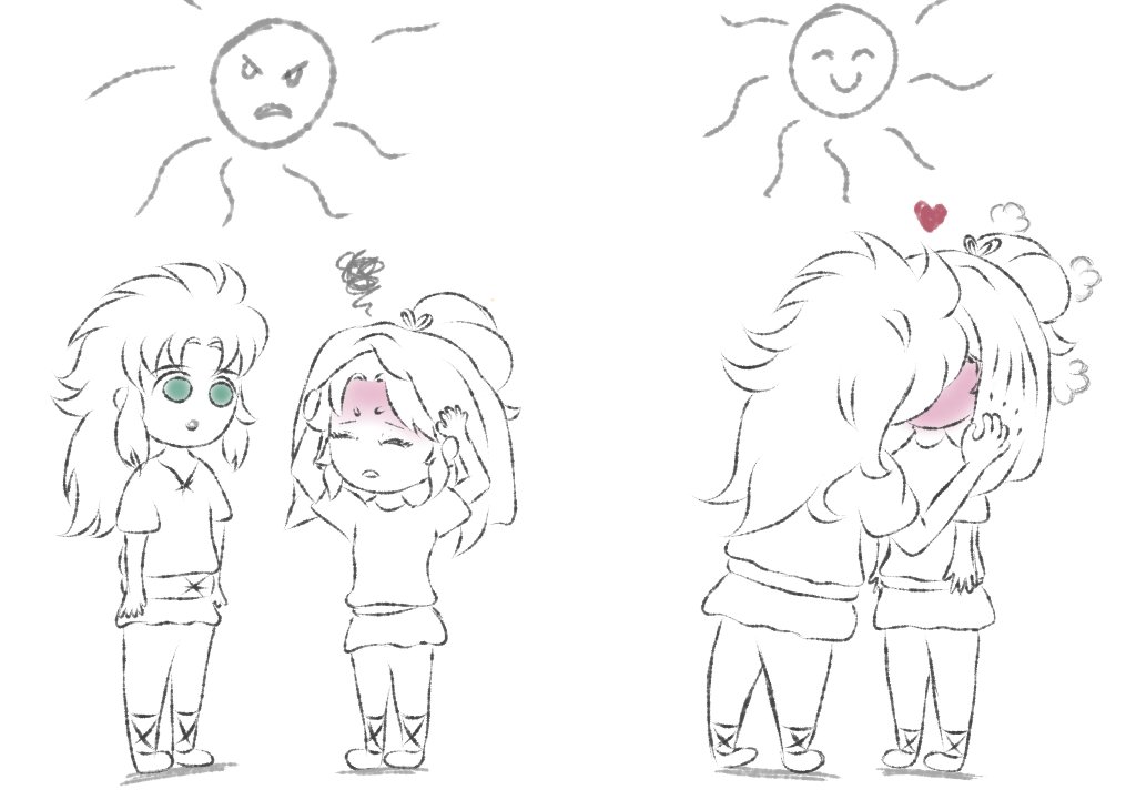 stardustelie's tweet photo. Mu no tolera el calor🥵, Saga solo quiere un beso💋

Y yo no sé de detalles 🥴

#Saintseiya #Mudearies #sagamu #sagageminis ♈♊ https://t.co/qlQpFY9pC5