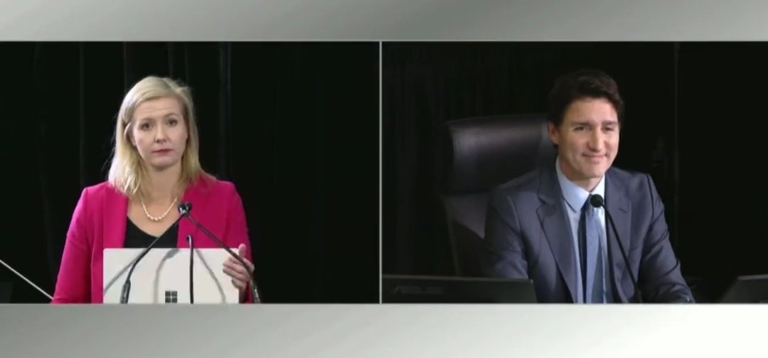 MarkCarney_Ego's tweet image. Earlier today, @forevaeva79 questioned me during the Emergencies Act Inquiry.

Let me be very clear - I have never called Canadians any names, and I'd never criticize their personal views.

Ms. Chipiuk is clearly a racist misogynistic transphobe with unacceptable views.