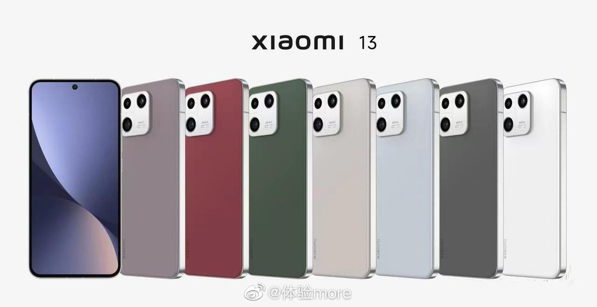 TechWorld1048's tweet image. #Xiaomi 13 RENDERINGS.....
KINDA SWEET LOOKIN&apos; ❤️