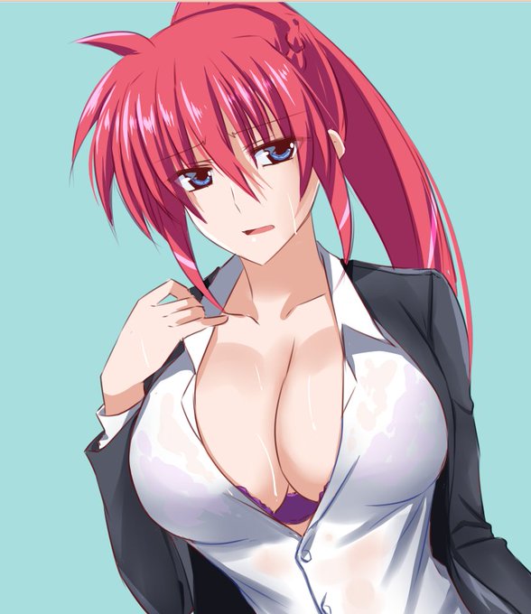 「シグナム、今日傘持って行ってなかったから…」
「--聡いな」
って言っていつぞやと同じように肌をさらすシグナム 