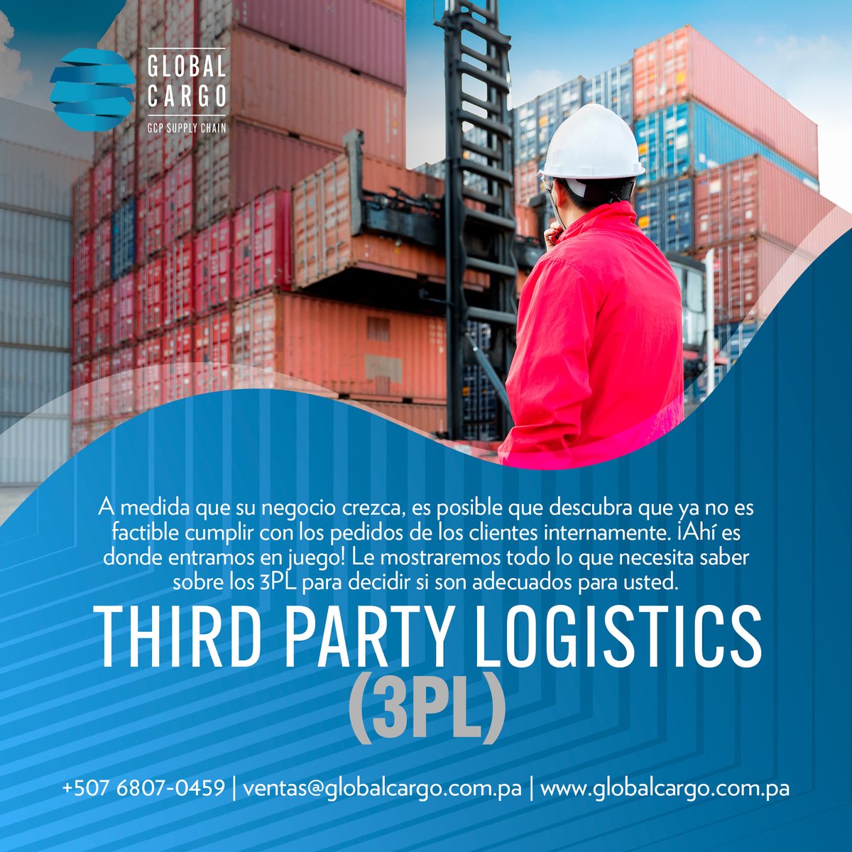 GlobalCargoPA's tweet photo. A medida que su negocio crezca, es posible que descubra que ya no es factible cumplir con los pedidos de los clientes internamente. ¡Ahí es donde entramos en juego! Le mostraremos todo lo que necesita saber sobre los 3PL para decidir si son adecuados para usted
#logistica #panama https://t.co/rEcjqUmQ8b
