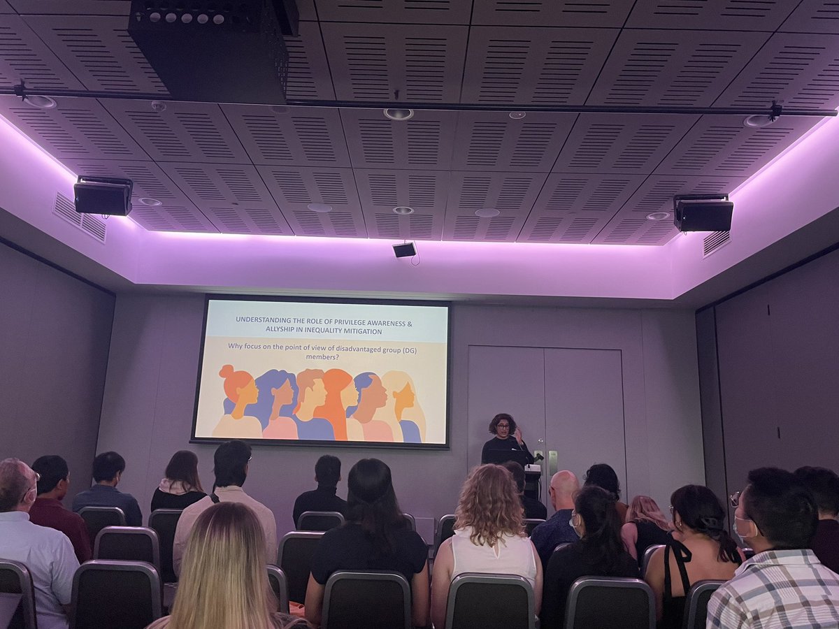 Prof Lydia Woodyatt (@lydiawoodyatt) on Twitter photo Great presentation by @Tulsi_Achia: ambiguity from “manager-ally” support for diversity and inclusion is similar to outright denial in terms of impact and on minority group members (lower trust, strong neg emos). Acknowledgment needed. #SASP2022 <a href="/SASPoutreach/">Society of Australasian Social Psychologists</a> <a href="/SocialChangeUQ/">Social Change Lab</a> Great presentation by @Tulsi_Achia: ambiguity from “manager-ally” support for diversity and inclusion is similar to outright denial in terms of impact and on minority group members (lower trust, strong neg emos). Acknowledgment needed. #SASP2022 <a href="/SASPoutreach/">Society of Australasian Social Psychologists</a> <a href="/SocialChangeUQ/">Social Change Lab</a>