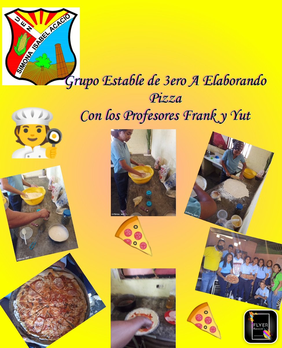 liceouensimona's tweet photo. #25deNov #DialogoDePaz 🇻🇪 en Grupo Estable elaborando 🍕🍕 @_LaAvanzadora @7CircuitoZamora @ZE_Aragua @Leorvacabrera @de_educadores https://t.co/bCVSFZ4HPj