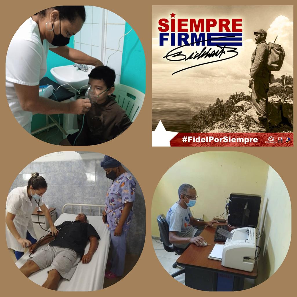 Cuba  y  Venezuela  pueblos  hermanados  por  la  historia,  ¡Presente  el  legado de Fidel! #FidelPorSiempre #FidelVive #CubaPorLaVida <a href="/cubacooperaven/">Brigada Médica Cubana en Venezuela</a> <a href="/mmcvenFAL/">Misión Médica Cubana Estado Falcón</a> #CdiPedroMF