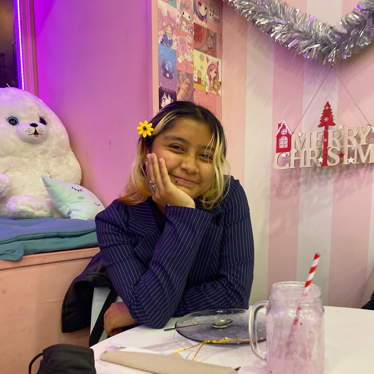 Estrellus_'s tweet image. Nochu es la cosa mas bonita de este mundo, lo afortunadx que soy de coincidir en espacio/tiempo ella??? me tocó la lotería