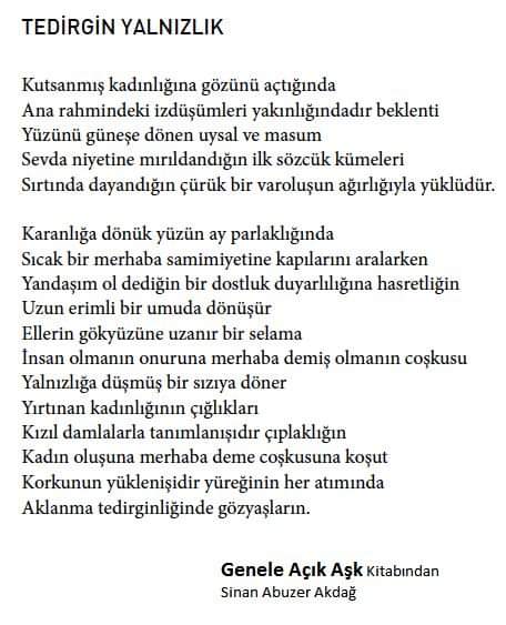 Sistem değişikliği gerektirir kadın yalnızlığının yok olması!