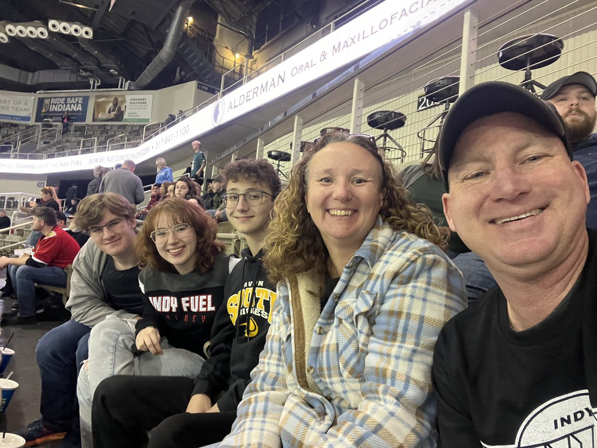 robeyroberts's tweet photo. Mike’s first Fuel game. Let’s go Fuel! #FUELTHEFIRE https://t.co/RiOJ7NUBek