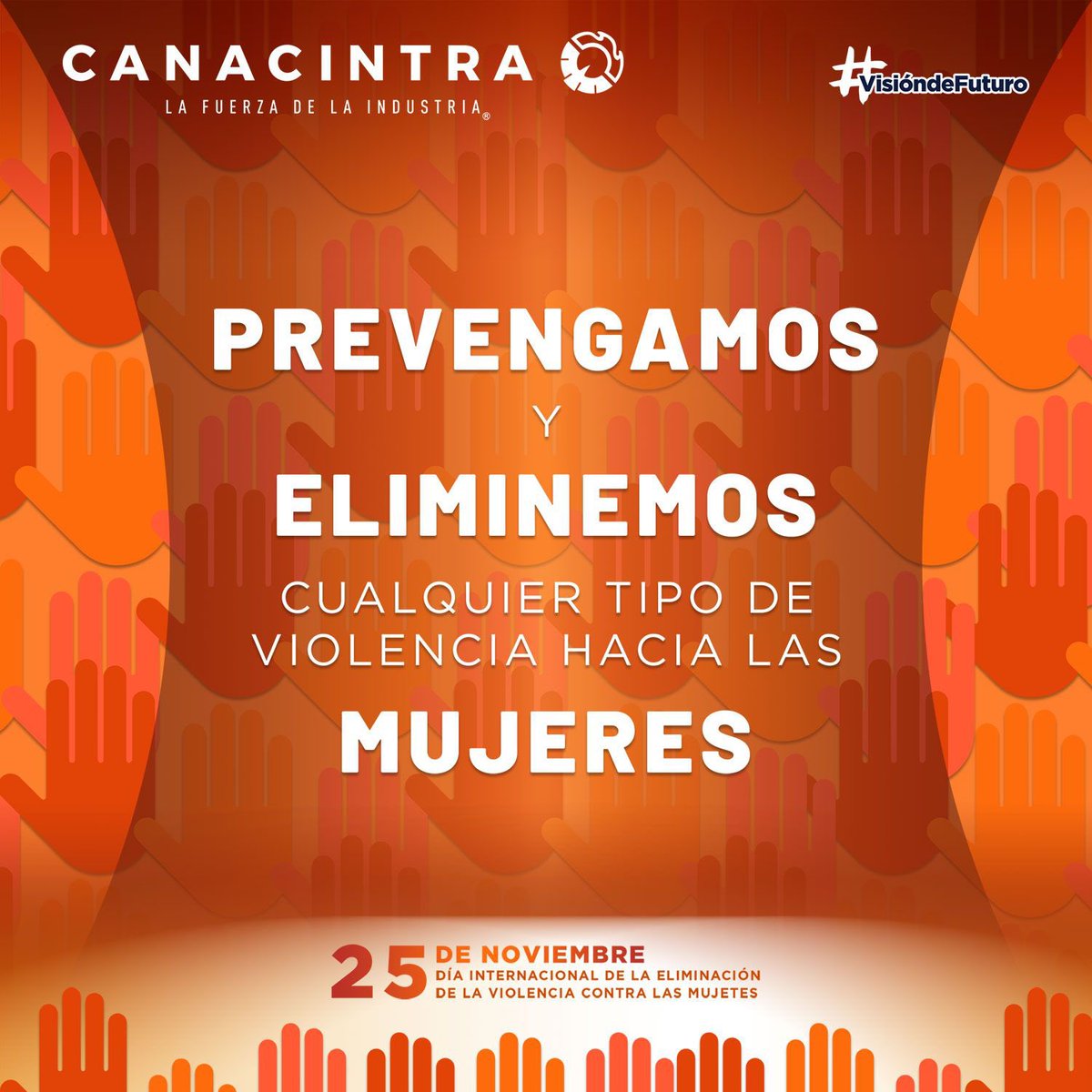 🟠🔸Este #25Noviembre, Día Internacional de la Eliminación de la Violencia Contra las Mujeres, hacemos un llamado a trabajar permanentemente en estrategias que permitan su prevención y erradicación.

#DíaNaranja #VisiónDeFuturo