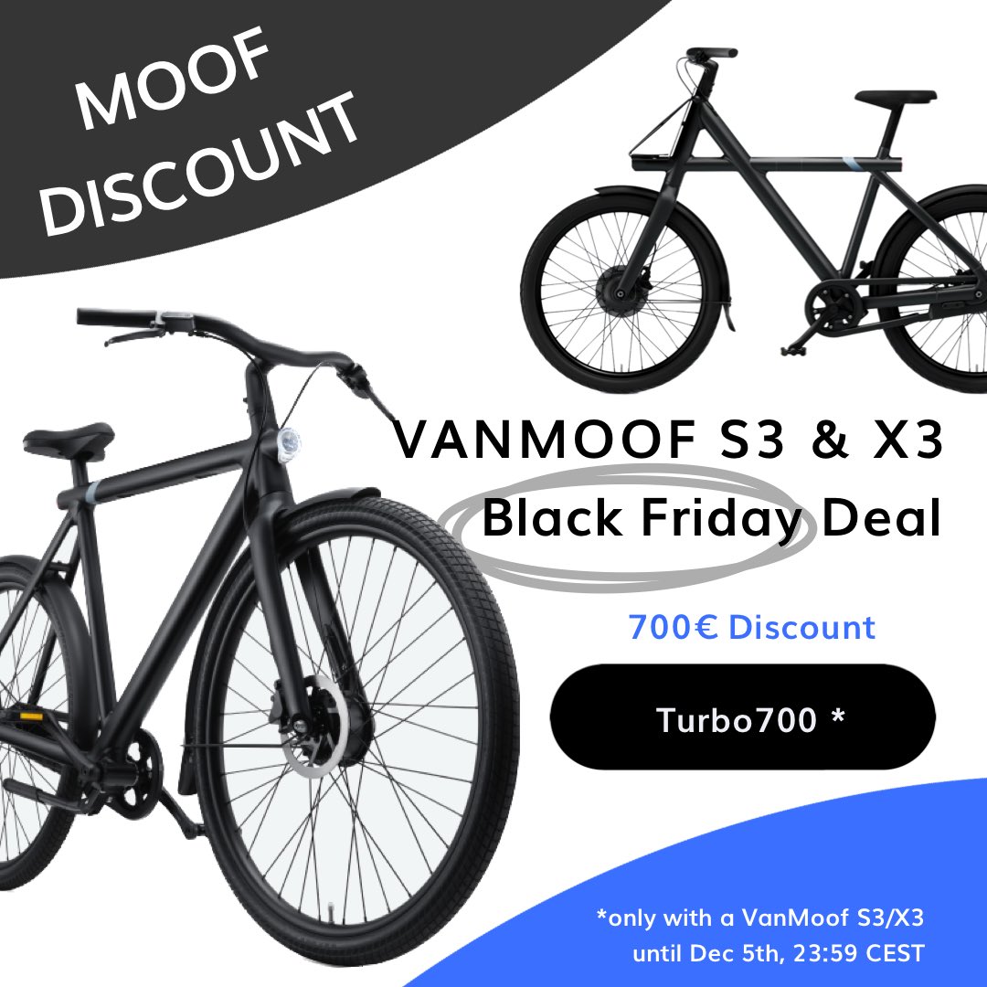 vanmooferNews's tweet photo. Up to date 💸

#VanMoof 
Discounts &amp; 
Discount 
Codes 

🚲💨💨💨💨💨💨💨

#BlackFriday #VanMoofS3 #VanMoofX3
#VanMoofS5 #VanMoofA5 
#Outlet https://t.co/7luoC376FZ