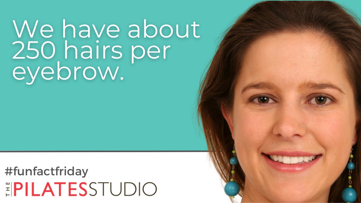 Eyebrows are there to divert sweat from your forehead away from your eyes. #funfactfriday