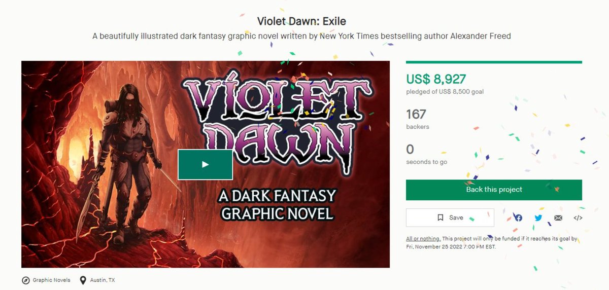 We officially made it! Thank you to everyone who contributed!