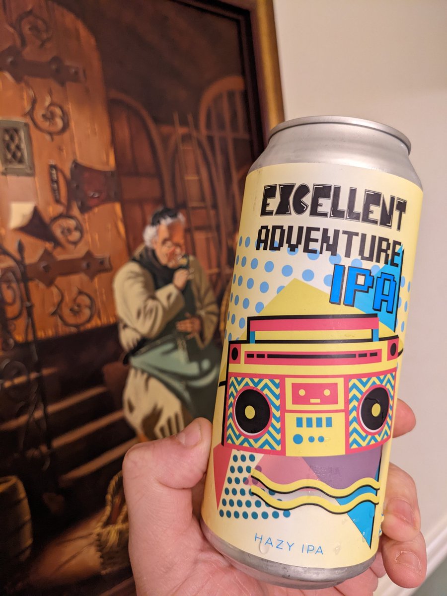 beerboybrews's tweet photo. @calvertbrewing Excellent Adventure IPA. #mdbeer #beerme #ipa #hazyipa #calvertbrewingcompany https://t.co/qnFLhyNc3p