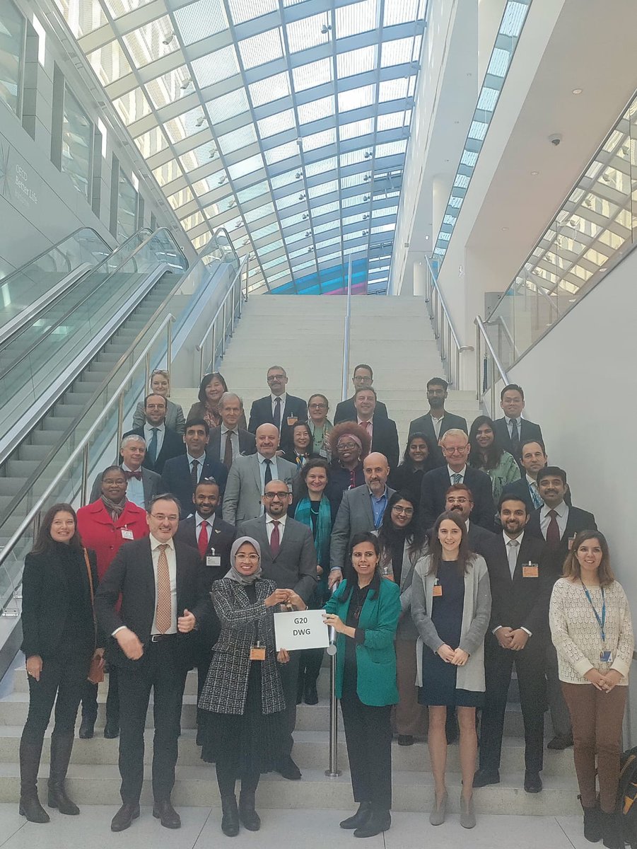 Concluded a productive discussion over last two days at the 7th Annual G20 workshop organized by @OECD and @UNDP. Development Working Group under India's Presidency will galvanize strong collective actions for accelerating progress on SDGs. #2030agenda #G20India #LiFE