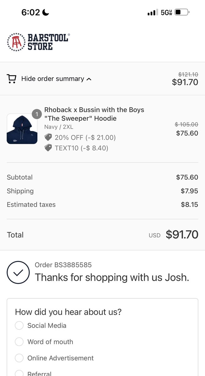 joshconner40's tweet photo. Go checkout #BussinBlackFriday for some awesome merchandise and support #TheBoys @BussinWTB @_willcompton @jhovey34 @TaylorLewan77 https://t.co/OExG8byU0M