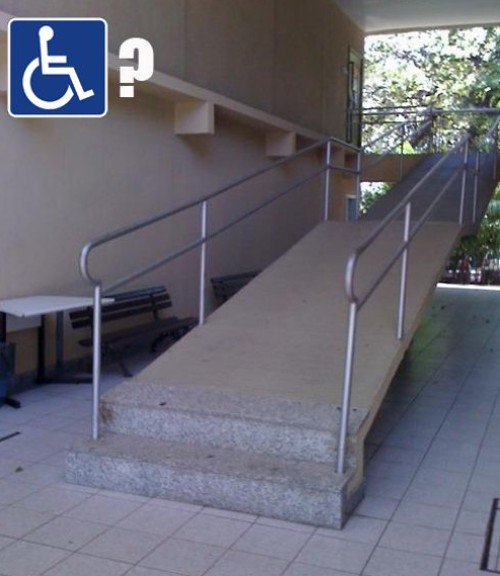 /u/boardmad: Handicap stairs #funny #humor #hilarious #haha #lmao #lmfao #rofl