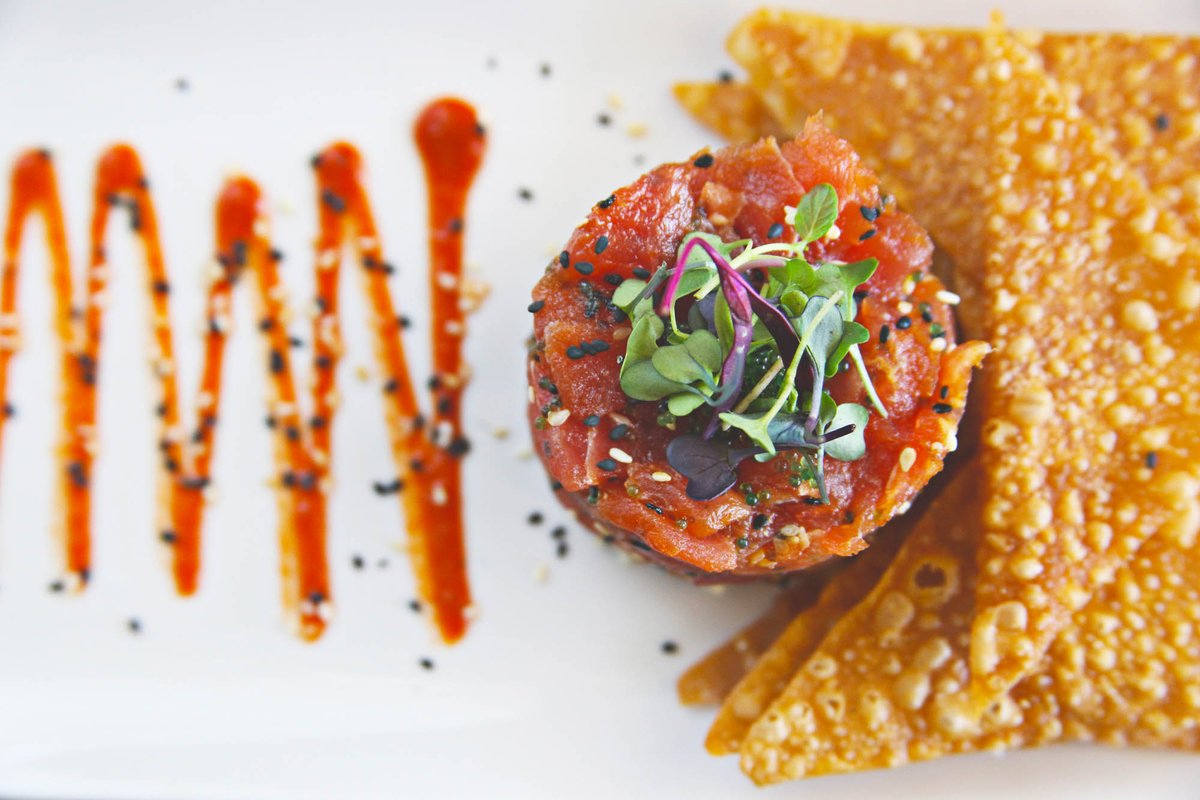 Rexsseafood's tweet photo. SPICY TUNA TARTARE. AAA sashimi grade yellowfin tuna https://t.co/zpYtUTZbpK