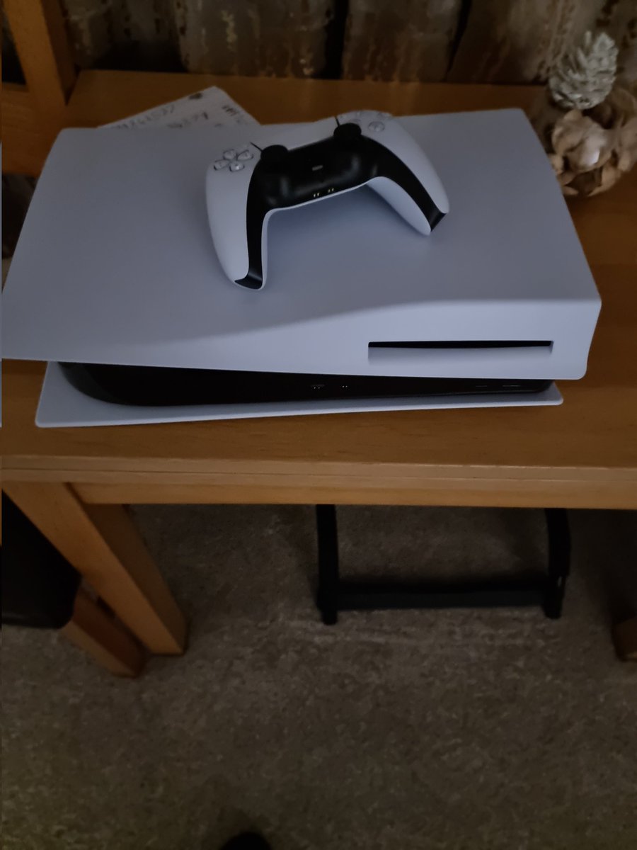 ChrisAddley1's tweet photo. Hello world got I'm PS5 today almost two years now happy days 🎮 https://t.co/KgFsE35iDq