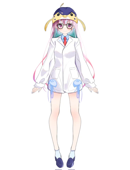 一周まわってさかなクンさんだ。間違いない。#湊あくあ新衣装予想 