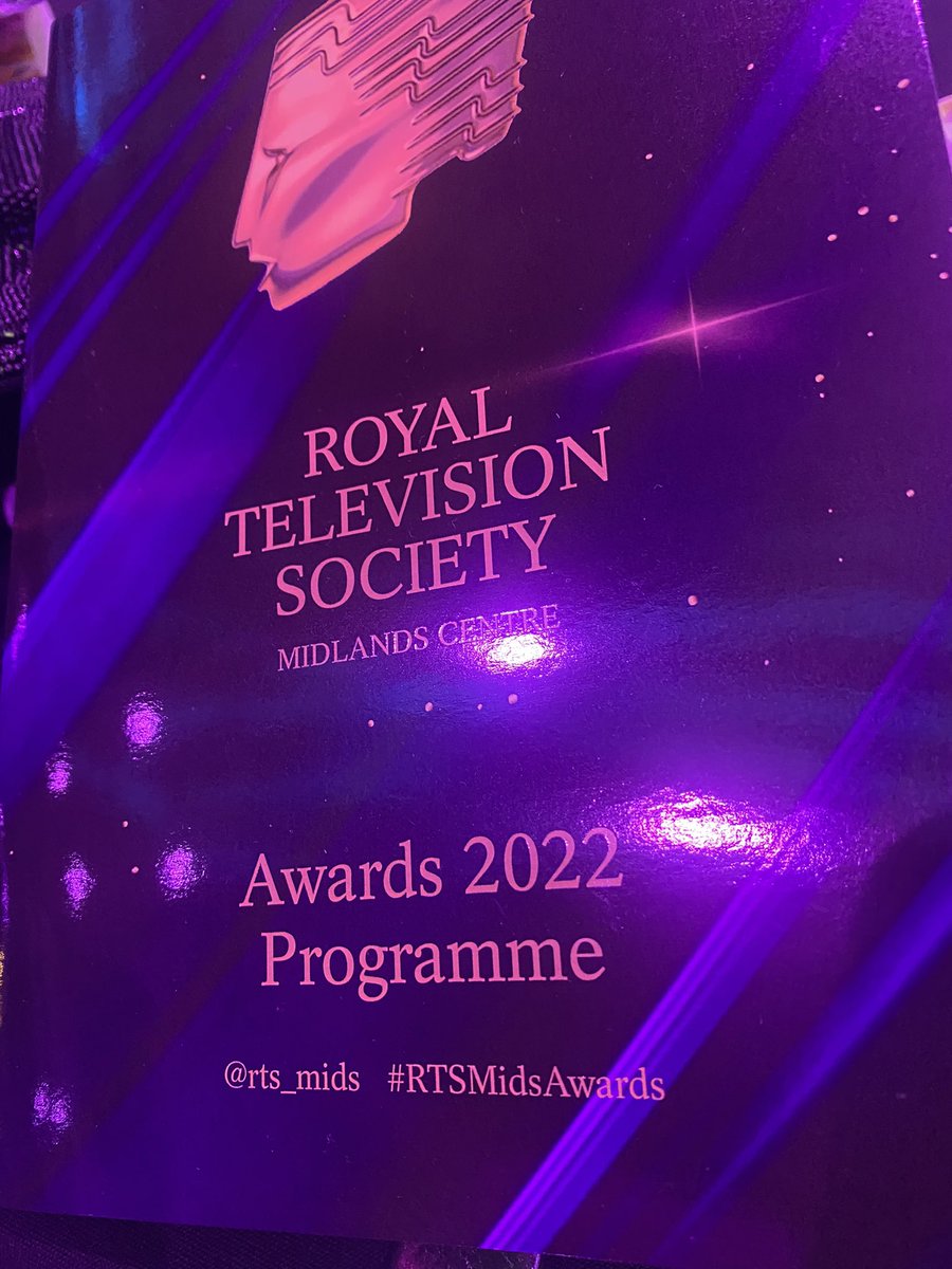 There could have been no better acceptance speech tonight at Royal Television Society Awards Midlands than <a href="/AdrianLester/">Adrian Lester</a> for his #Bairdmedal encouraging #Birmingham institutions to #keepthedoorsopen to young talent