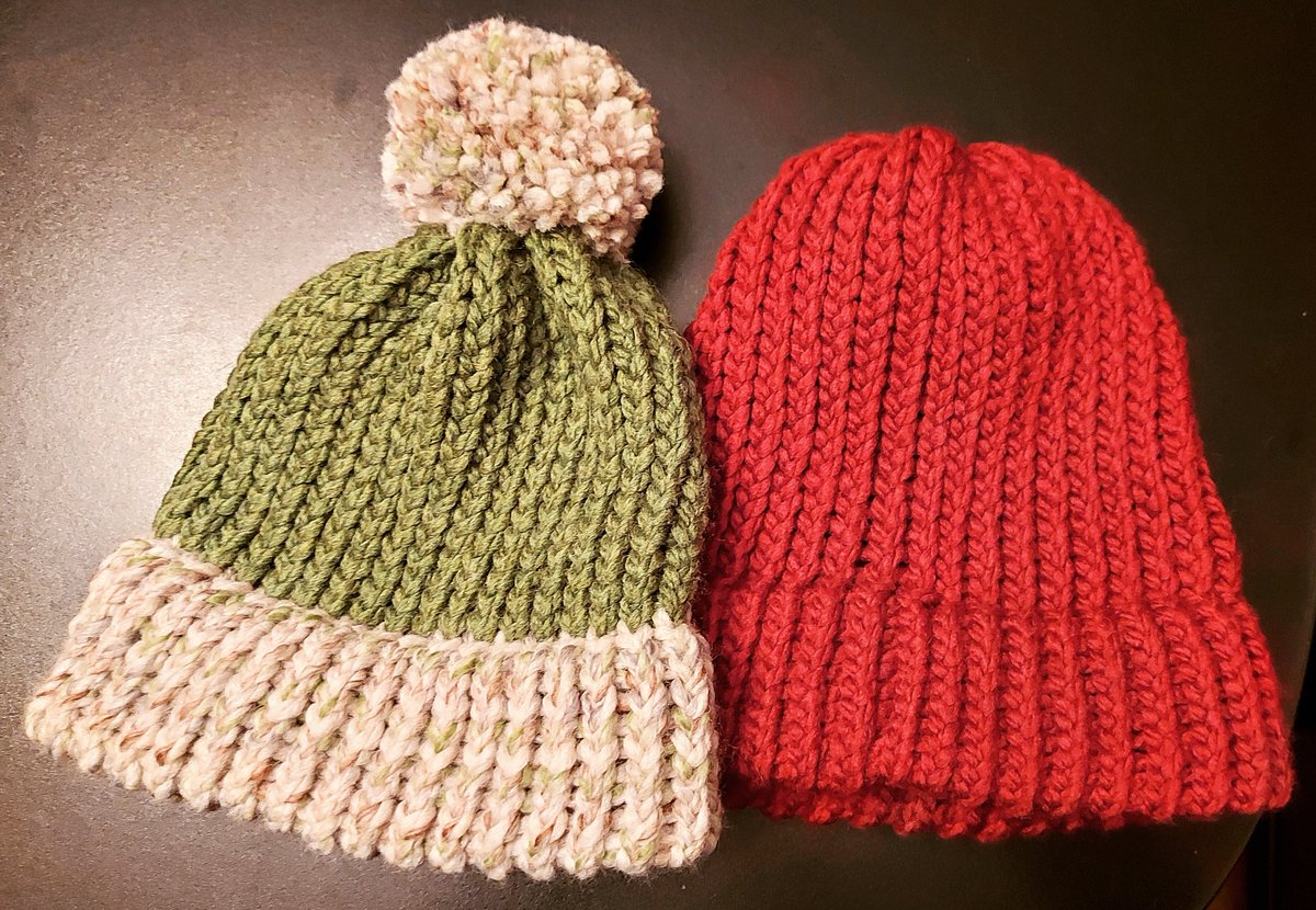 hatswithpurpose's tweet photo. Here are some festive hats I made! 
----
#yarnhoarder #yarnlove #yarnaddict #yarnfriends #yarnhaul  #yarn #yarntok #craftroom #crocheting #crochet #craft #crochetaddict #crafts #crafting #crafty #crochetaddict #crochet #chrochetlove #loomknit #loomweaving #knitting #loomknitting https://t.co/gqVTaiQKfy