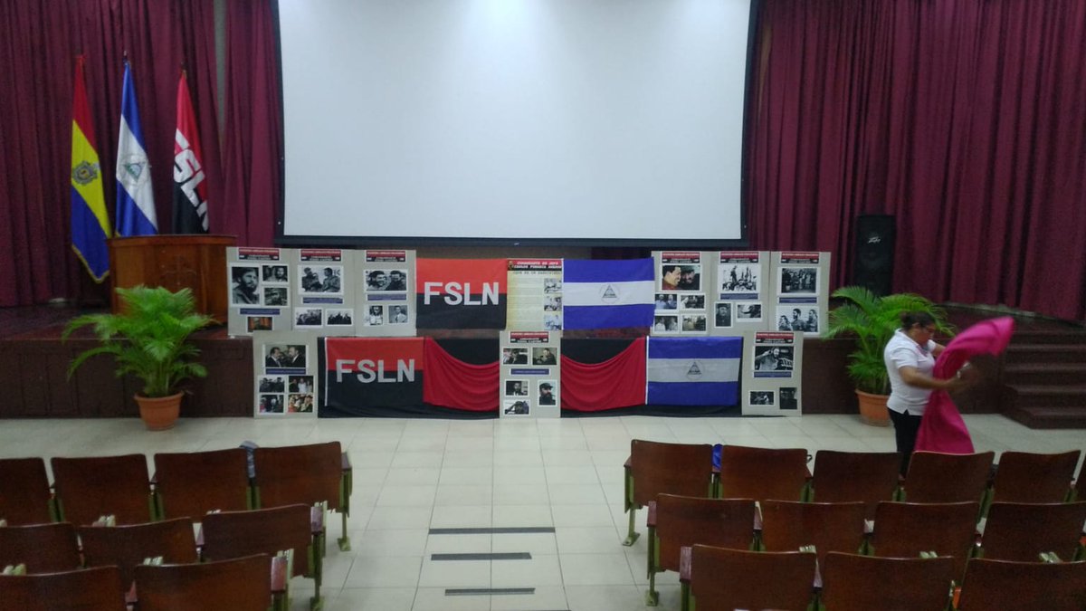 Listos para la Asamblea Sandinista de la UVEDenisSilva, Facultad CCMMM UNAN LEÓN 
#UVEDenisSilva 
#LeonRevolucion
#Nicaragua 
<a href="/NinoskaDelgad18/">Ninoska Delgado</a> <a href="/FranciscaC2021/">Francisca</a>
<a href="/siproesunanleon/">SIPROES UNAN -León</a> @CUUN1914 <a href="/saamunanoficial/">SAAM UNAN-LEÓN OFICIAL</a> Viva el FSLN! Viva Cdte Daniel! Viva Cra Rosario! VIVA VIVA VIVA FIDEL!!!