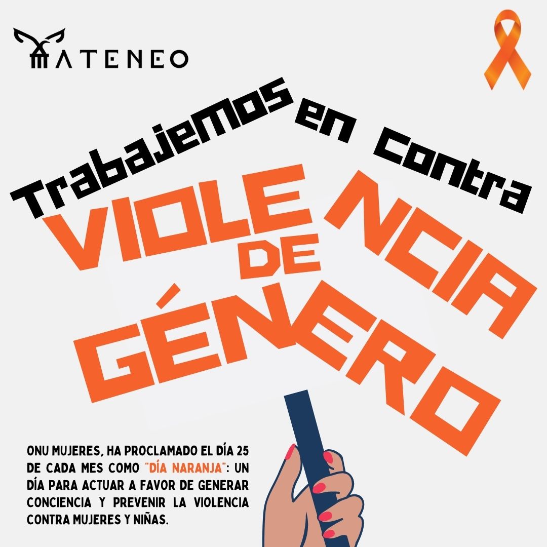 AteneoCDMX's tweet photo. 🧡25 de Noviembre, Dìa para la Eliminación de la Violencia contra la mujer.
👌En el Ateneo trabajamos  para tener un mundo más justo entre hombres y mujeres.
#SoyAteneo
#DíaNaranja
#mujer
#NoMásViolencia https://t.co/XcdROL2UDA