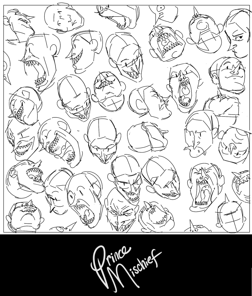 Makings_Prince's tweet photo. Quick heads practicing for my oc Philo! #digitalart #sketch https://t.co/Iq7GPDyQur