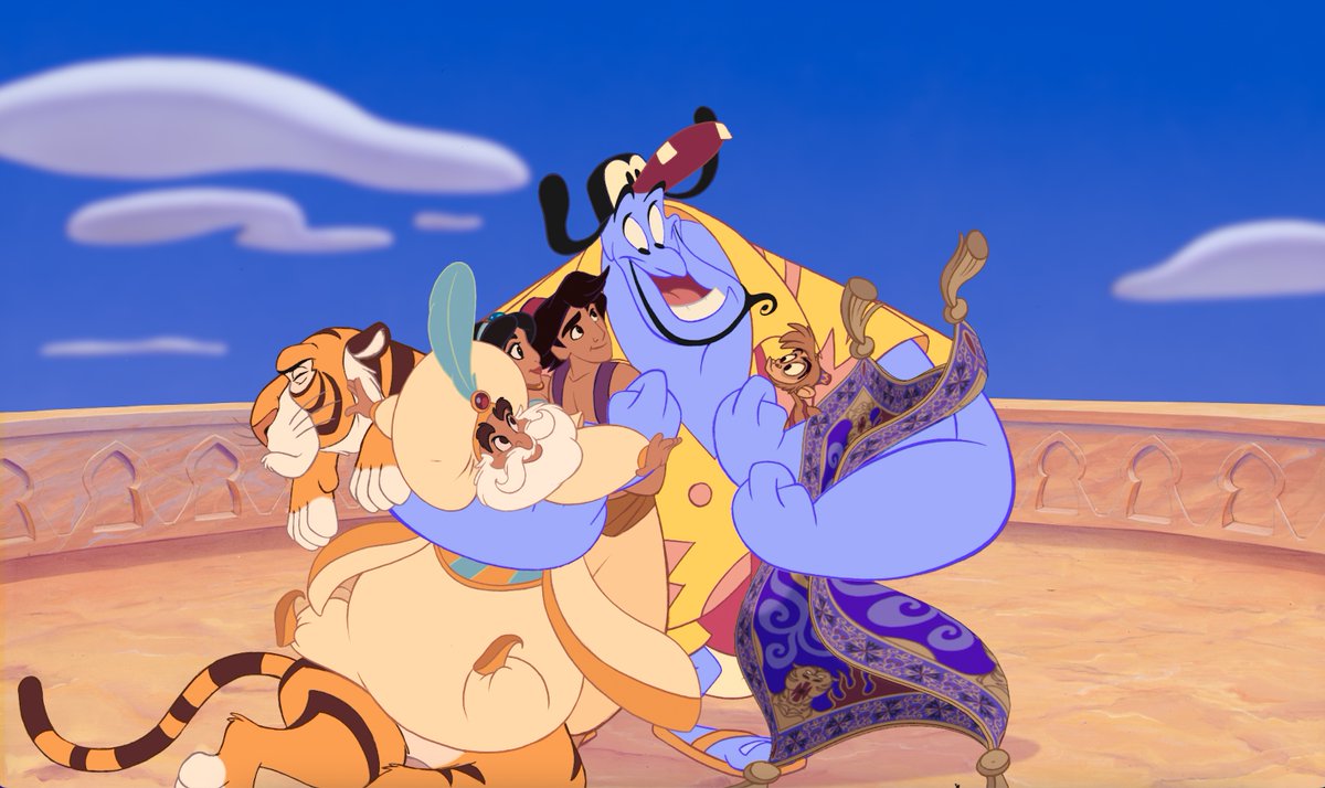 DisneyAnimation's tweet photo. Happy 30th Anniversary to Aladdin!💫 https://t.co/OlqAX2jNr6