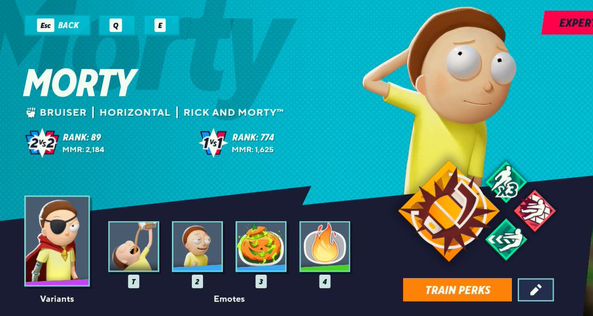 Top 100 Morty achieved in #MultiVersus. This was a journey and a half but it's finally said and done, I will forever be a pocket Morty but now it's time to return to my T&amp;J ways