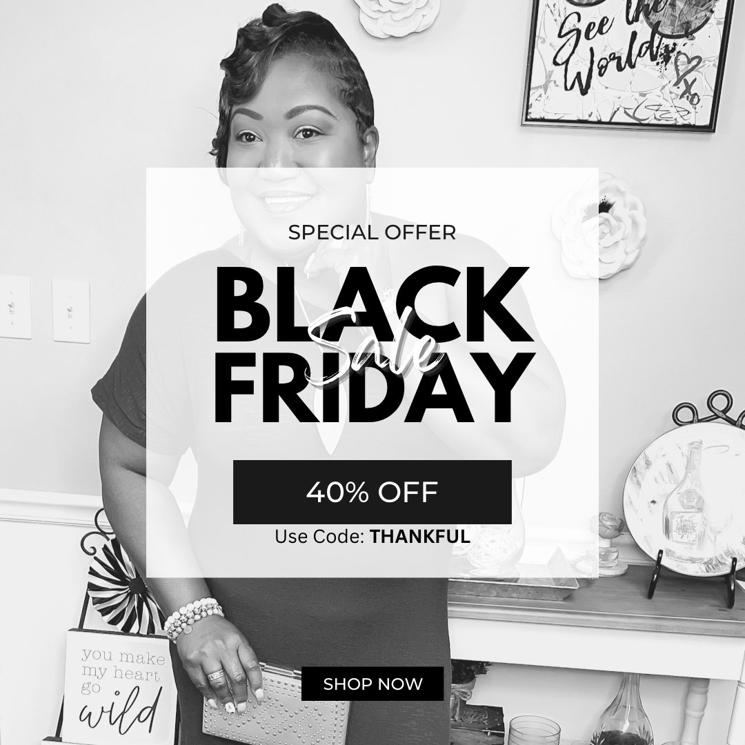 Only a Few Hours Left for Black Friday Sales ~ Take an additional 40% off ALL SALE ITEMS until midnight 🕛 ~ Use Code: THANKFUL 

Order online or local pickup for free 🎉

#blackfriday2022 #blackfridaydeal #shoplocalshopsmall #shopsmallthischristmas