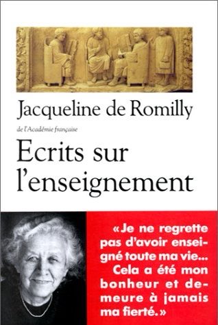 “Savoir réfléchir par soi-même et s’exprimer exactement, savoir éviter les duperies de la propagande et les malentendus avec autrui, d’avoir raisonner et prévoir,n’est-ce pas la suprême liberté?Et la liberté des individus ne garantit-elle pas mieux toutes les libertés de l’Etat?”
