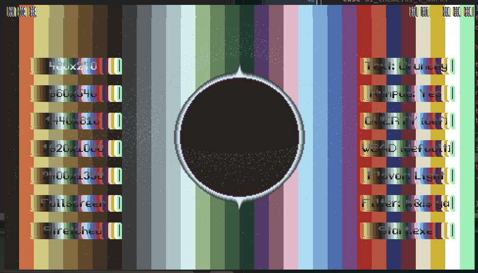 Was messing around with interface code. Got this cool glitch. #screenshotsaturday I guess?