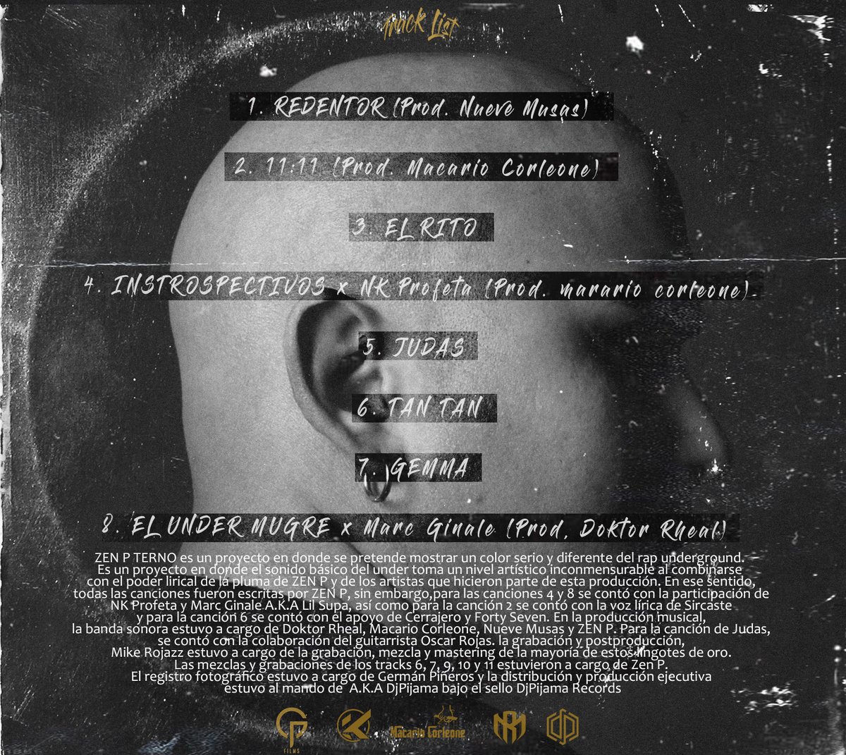 ZenpGalee's tweet photo. 2 De Diciembre Disco #zenpterno 
Prod. @MikeRojazz @MacarioCorleone  @doktorheal 
Colaboraciones: @NkProfeta / @LilSupaOficial 
CEO: @DjPijamaNFT https://t.co/jl6RJP6Dhy