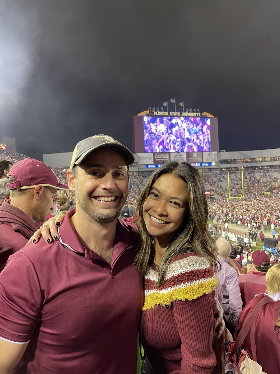 <a href="/nlorenzini9/">Nick Lorenzini</a> <a href="/swolek/">Stephen Wolek</a> Guess who was sitting in the seat right next to me?!  #GoNoles