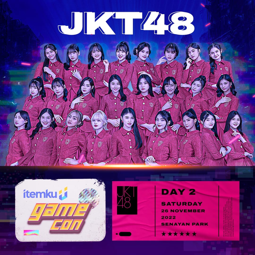 Rahmaaa134's tweet photo. Kapann lagii nih ada acara keren #itemkugamecon yg ngundang idola gue @officialJKT48 udah pasti pasang alarm dong biar ga ketinggalan https://t.co/xN83l28EAs