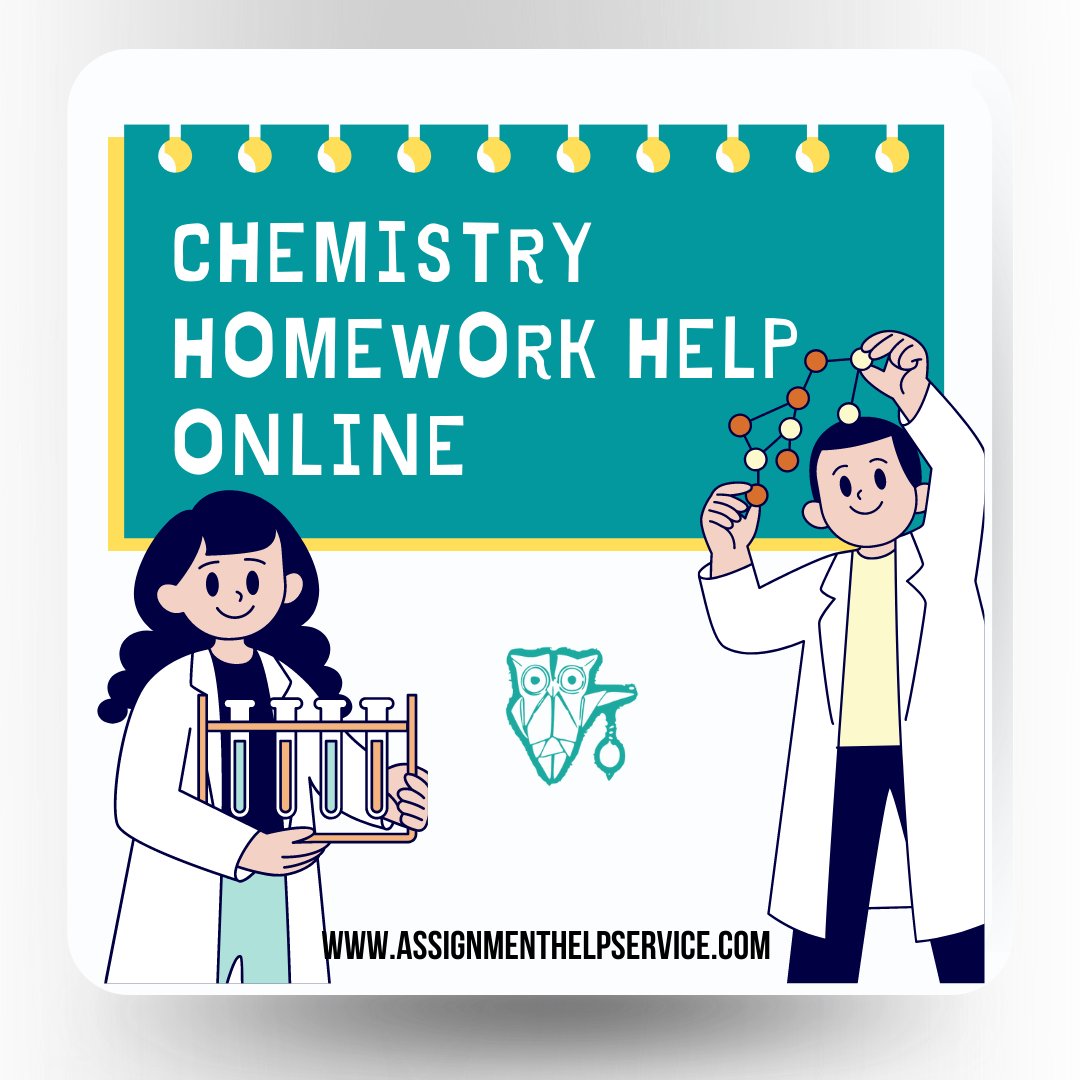 assignmentglobe's tweet image. Seek Chemistry Homework Help from top-notch Chemistry Experts. Submit an error-free assignment under professional guidance and ace your submission.
#assignmenthelpservice #chemistryassignmenthelp #chemistryhomeworkhelp #chemistryassignment #chemistryhelponline #chemistryhomework