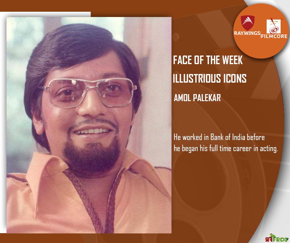 RFilmcore's tweet photo. #AmolPalekar worked at a bank before beginning his full time acting career. 
#raywingsfilmcore #FaceOfTheWeek #legend #bestactor #actorlife #actorsera #bestdirector #oldschoolbollywood #bollywoodmovies #bollywoodlife #bollywoodstyle #birthday #Fact https://t.co/XqsE3BuPY4
