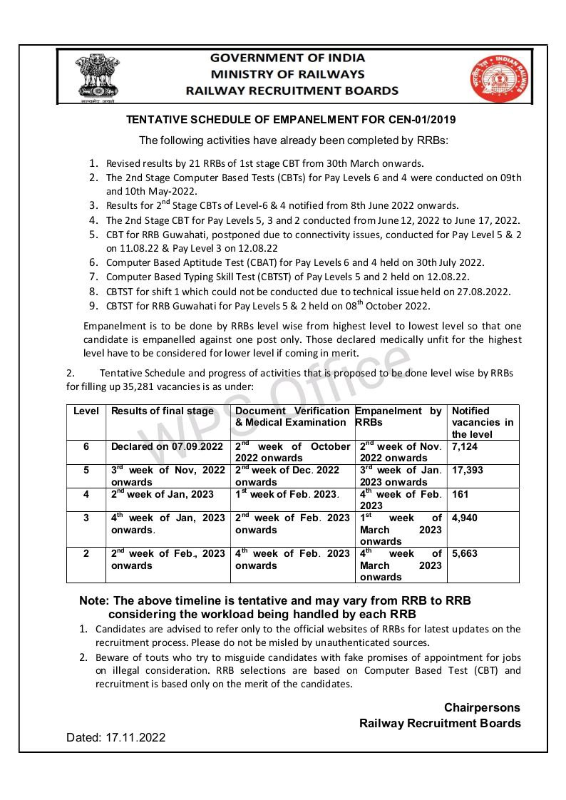 दुनिया का सबसे बेकाम वाला नोटिस <a href="/AshwiniVaishnaw/">Ashwini Vaishnaw</a> #REMAINING_RRBS_RESULT_DO